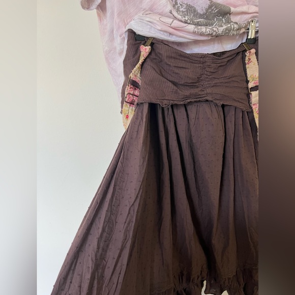 Vintage cotton skirt / size medium - Picture 10 of 14